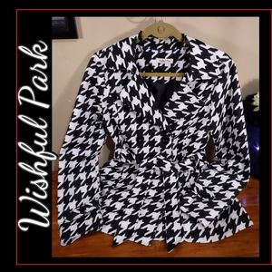 ❗FINAL❗Gently Used Wishful Park Houndstooth Pea Coat